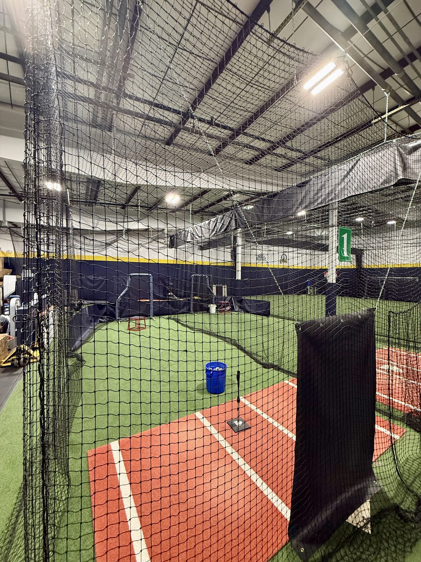 Batting cage 1 at 781 Sports Performance