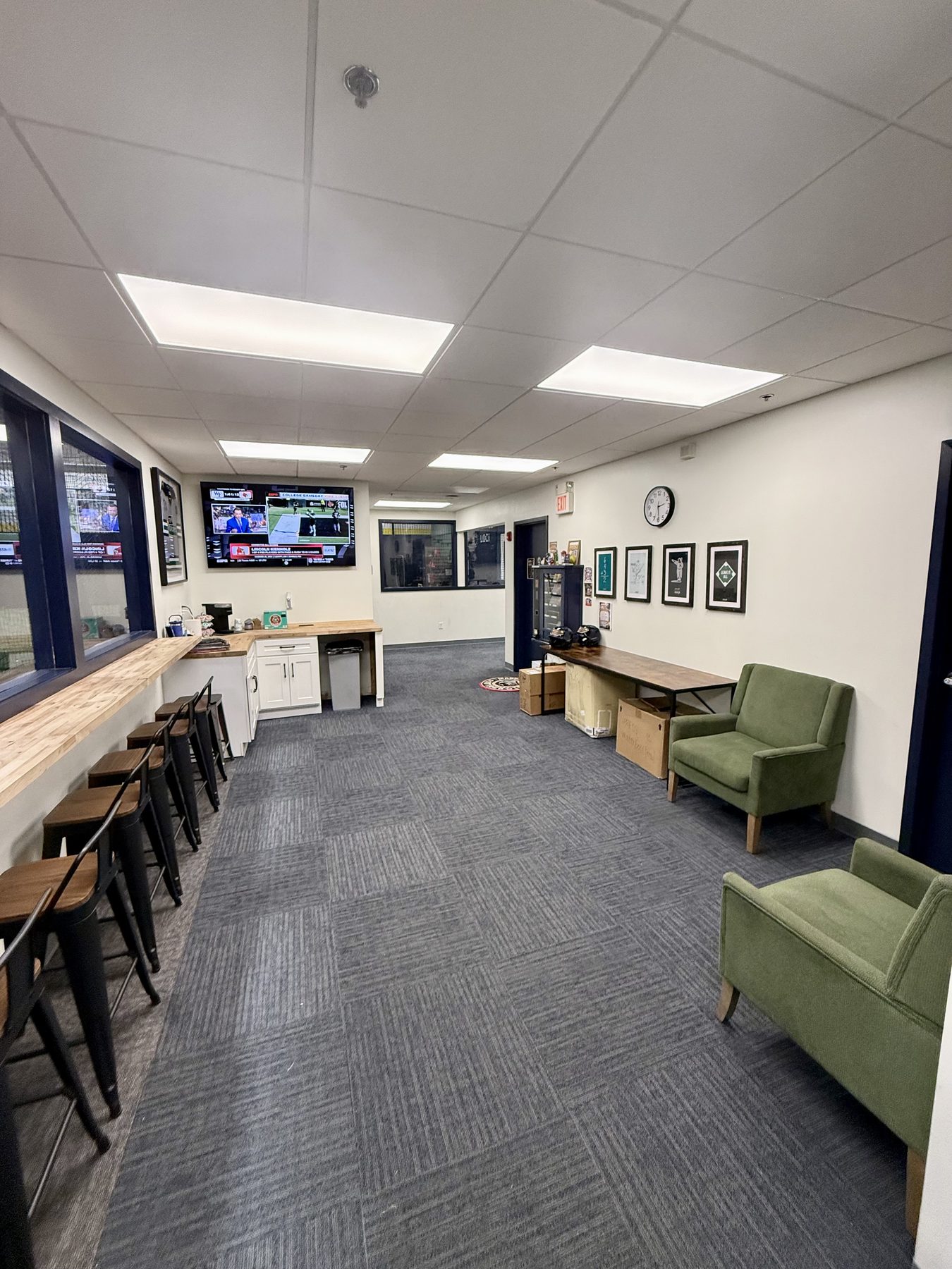 The player and parent lounge