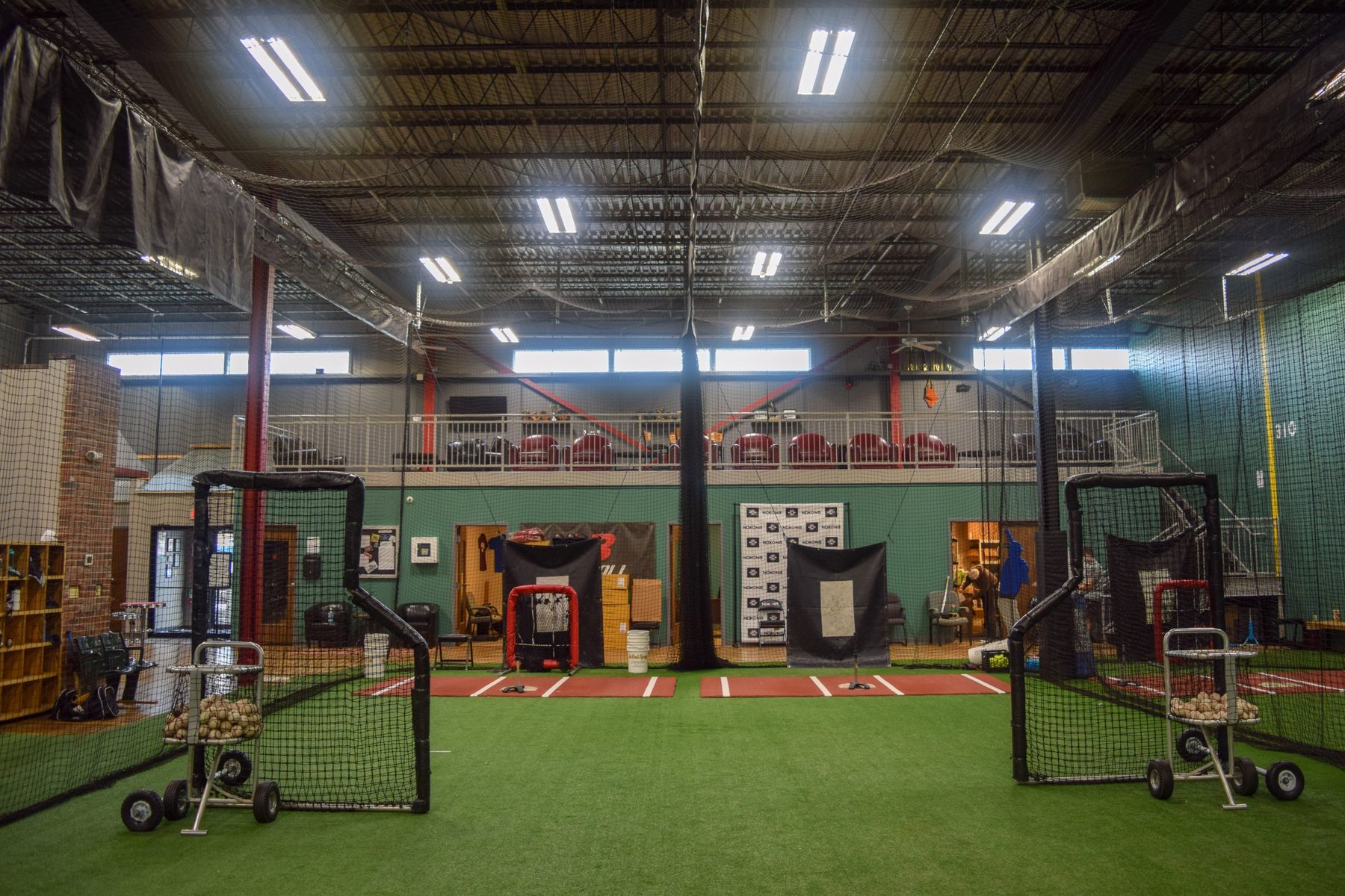 The six tunnels at the Nokona Athletic Club