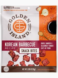 Golden Island Snack Bites